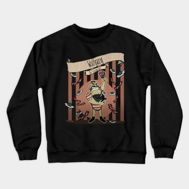 Don't Starve-Wolfgang Crewneck Sweatshirt by Visual_Discord